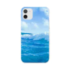 “すずめのおみせ” SUZURI店の夏海空 Clear Smartphone Case