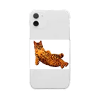 Elegant CatのElegant Cat ③ Clear Smartphone Case