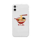 すとろべりーガムFactoryのラーメン Clear Smartphone Case