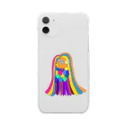 moonjellyのアマビエさま🌈 Clear Smartphone Case