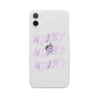 EYE'S SHOPのNIGHT NIGHT NIGHT Clear Smartphone Case