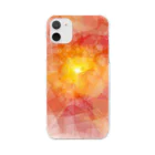 WAMI ARTの太陽 Clear Smartphone Case