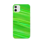 miritakaの時間の緑のそよ風 Clear Smartphone Case