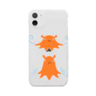 MiyataMiho/デザイナーイラストレーターのめんたこめんちゃん。 Clear Smartphone Case