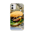 Tancomのハンバーガー🍔 Clear Smartphone Case