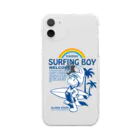 Surfing Boy ShopのSurfingBoyオリジナルグッズ 투명 스마트폰 케이스