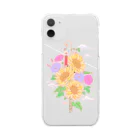 Aya Tagawaの八月のお花盛り沢山 Clear Smartphone Case