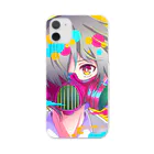 カメレオン ～Chameleon～のガスマスク　iPhoneケース Clear Smartphone Case