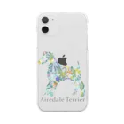 AtelierBoopのボタニカル　エアデール Clear Smartphone Case