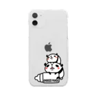 NEKOZE PANDAの@NEKOZE PANDA① Clear Smartphone Case