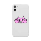 マツヤ マイカのぴんくねこ Clear Smartphone Case