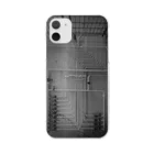 HT  Streets & PhotosのBlack White Streets Clear Smartphone Case