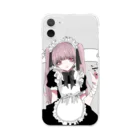 ぱらぽっぷらふなのぷかぷかさん Clear Smartphone Case