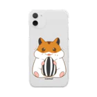 KAMAP ＆ Ricaの【KAMAP】ゴルハムちゃんとおっきなヒマ種 Clear Smartphone Case