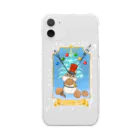 ermineの🎄🐿くるみ割り人形のリス Clear Smartphone Case