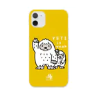 イラスト MONYAAT のCT94 YETI is yeah*C2488 クリアスマホケース