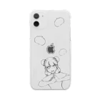 MACHIDAのちゃいなちゃん（白黒 Clear Smartphone Case