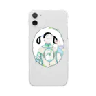 大津萌乃の猫じゃらし Clear Smartphone Case