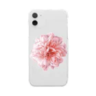 Neo_louloudi(ネオルルディ)の薔薇/Pink Rose Clear Smartphone Case