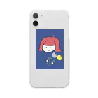 ばななの赤毛ちゃん　色ちがい Clear Smartphone Case