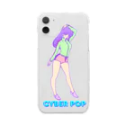 YASUHIRO DESIGNのCYBER POP クリアスマホケース