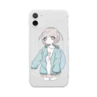 かやましそのぐるぐる Clear Smartphone Case