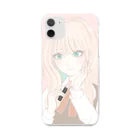 またろうのお化粧ちゃん Clear Smartphone Case