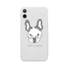 JAKU_LUSHAのJACK坊ちゃん Clear Smartphone Case