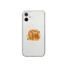 たぬきの絵のお店のパンオショコラのアイホンケース Clear Smartphone Case