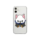 2216studioの福助フレブルちゃん。 Clear Smartphone Case