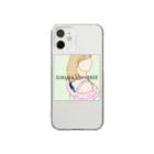 森田GMのSUKIMA UNIVERSE 背中 Clear Smartphone Case