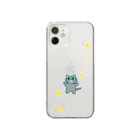 ともっきーのロシアンブルーのこまちゃん Clear Smartphone Case