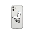 JIYUJIKANのdog Clear Smartphone Case