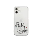 神代 蓮のRen　Style Clear Smartphone Case