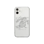 shoko*のドローイングクラゲ１ Clear Smartphone Case