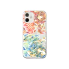 WORLDCHANGER_suzuriの赤海月・水海月 Clear Smartphone Case