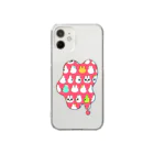 たべごろうさちゃんショップのUSA-CHAN Hole Clear Smartphone Case