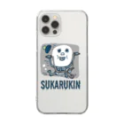 tunのSUKARUKIN "バイキング・ハイ" Clear Smartphone Case