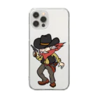 kouhey0903 のTEXAS OJISAN Clear Smartphone Case