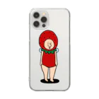 【Yuwiiの店】ゆぅぅぃーのいちごの妖精さん　ひとり Clear Smartphone Case