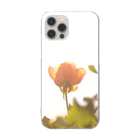 ゆうフォトクラブの逆光の薔薇 Clear Smartphone Case