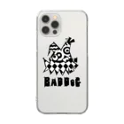 huroshikiのBADDOG Clear Smartphone Case