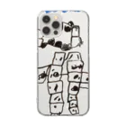 rakugayaのDaughter's drawing 20220307 Clear Smartphone Case