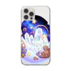 星屑屋魔法雑貨店の宙たまごと少年結晶 Clear Smartphone Case