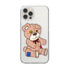 shyness のshyness.bear Clear Smartphone Case