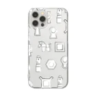 jiyucho.workのKOFUN PARTY Clear Smartphone Case