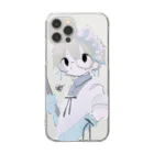 ゆーきんの絵ぐっずのそうじ当番 Clear Smartphone Case