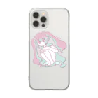 微々子(Viviko)のやわらかツインテ Clear Smartphone Case