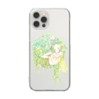 icoloのほころぶ Clear Smartphone Case