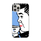 Unfortunate のティーがお好きなリーゼントボーカル Clear Smartphone Case